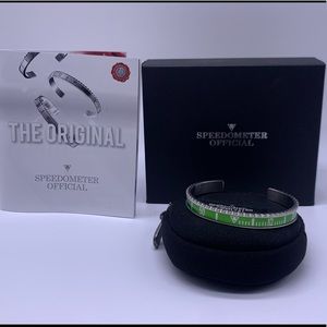 Speedometer cuff bracelet